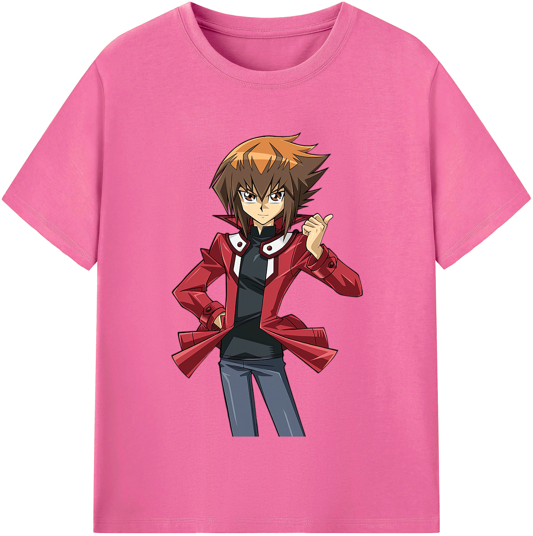 （画像用） 遊☆戯☆王 Yu-Gi-Oh! レディースカジュアルプリントTシャツ（綿100％）